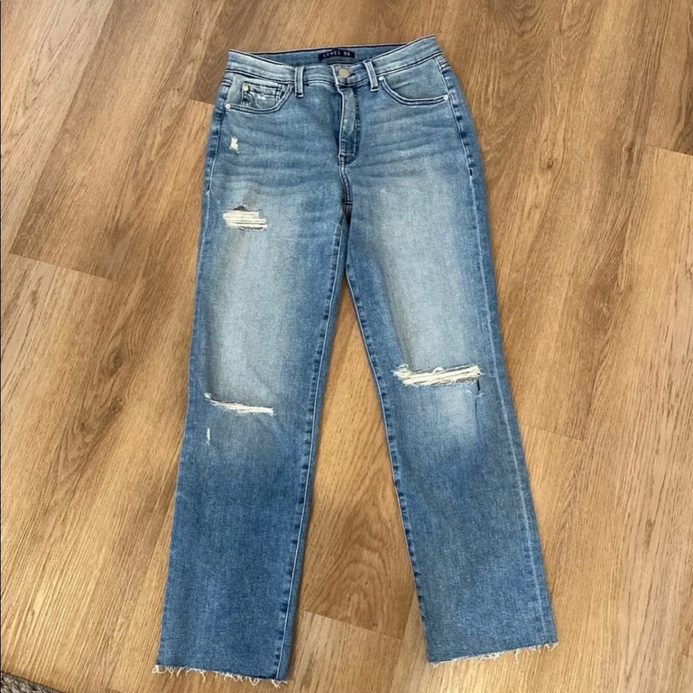 Level 99 Daphne Straight Denim